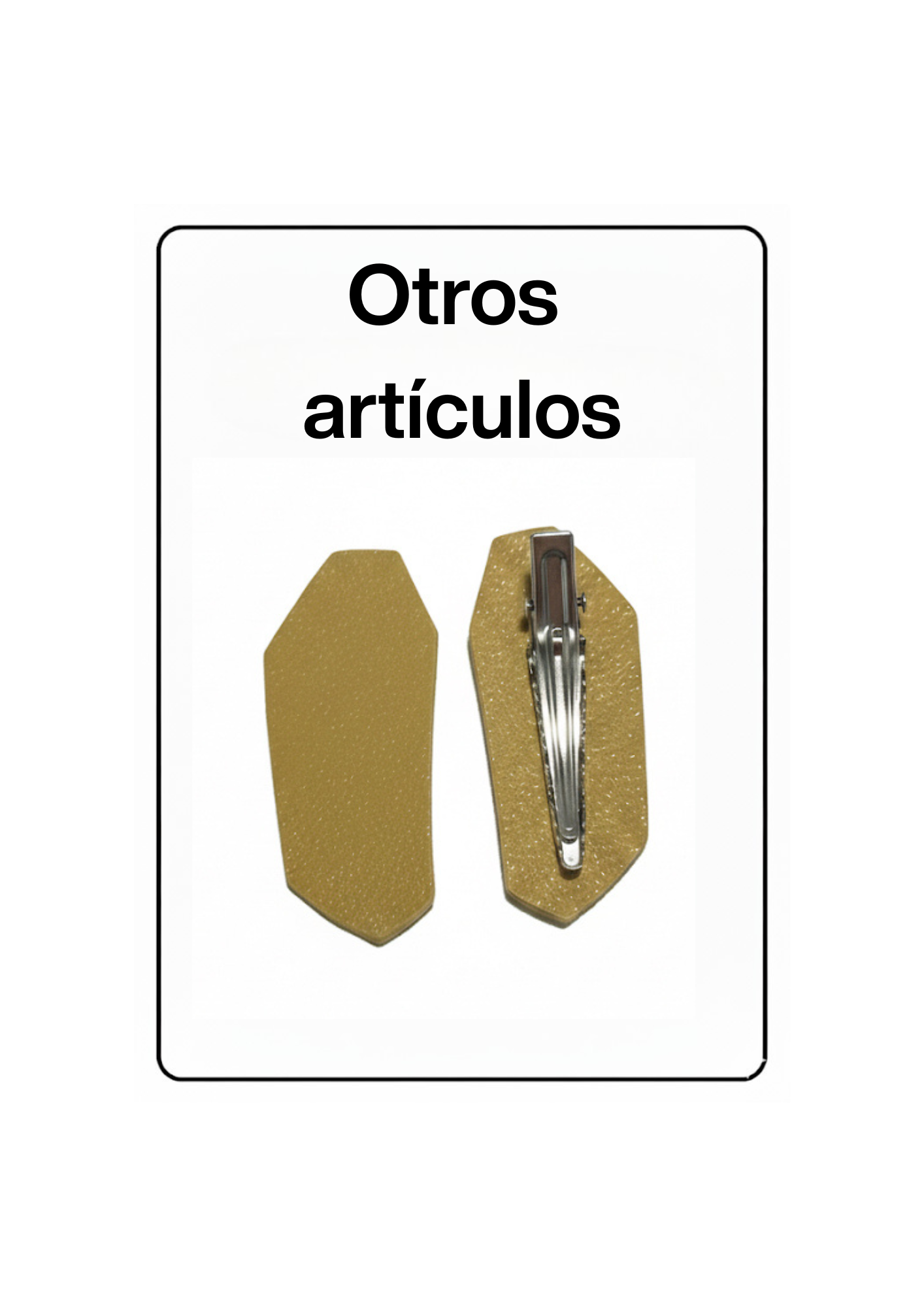 Pinzas, Broches y Pins