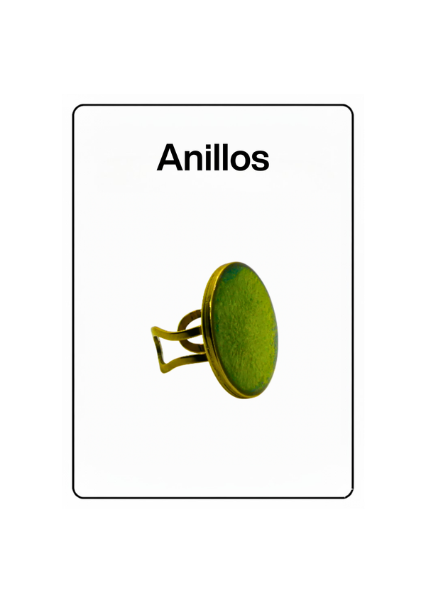 Anillos ajustables de arcilla polimérica pieza única