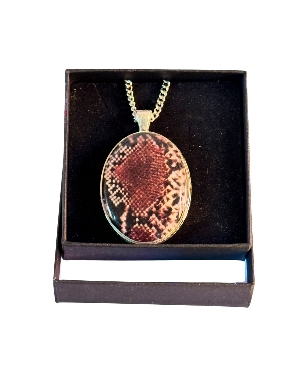 Colgante Ovalado Serpiente