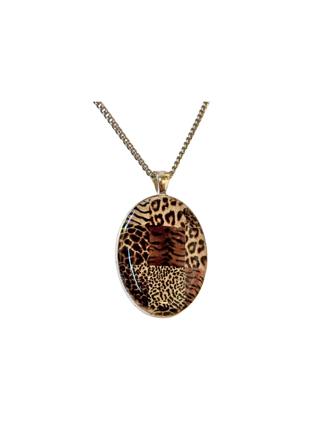 Colgante Ovalado Serpiente