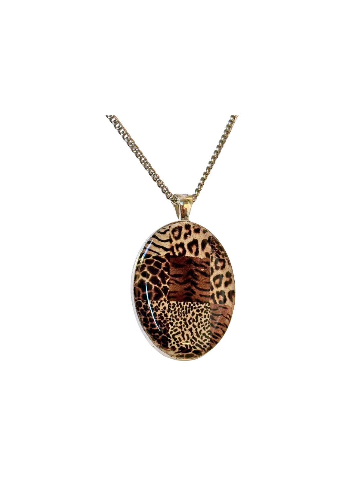 Colgante Ovalado Serpiente