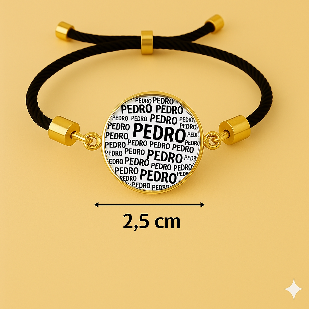 Pulsera personalizada con nombre