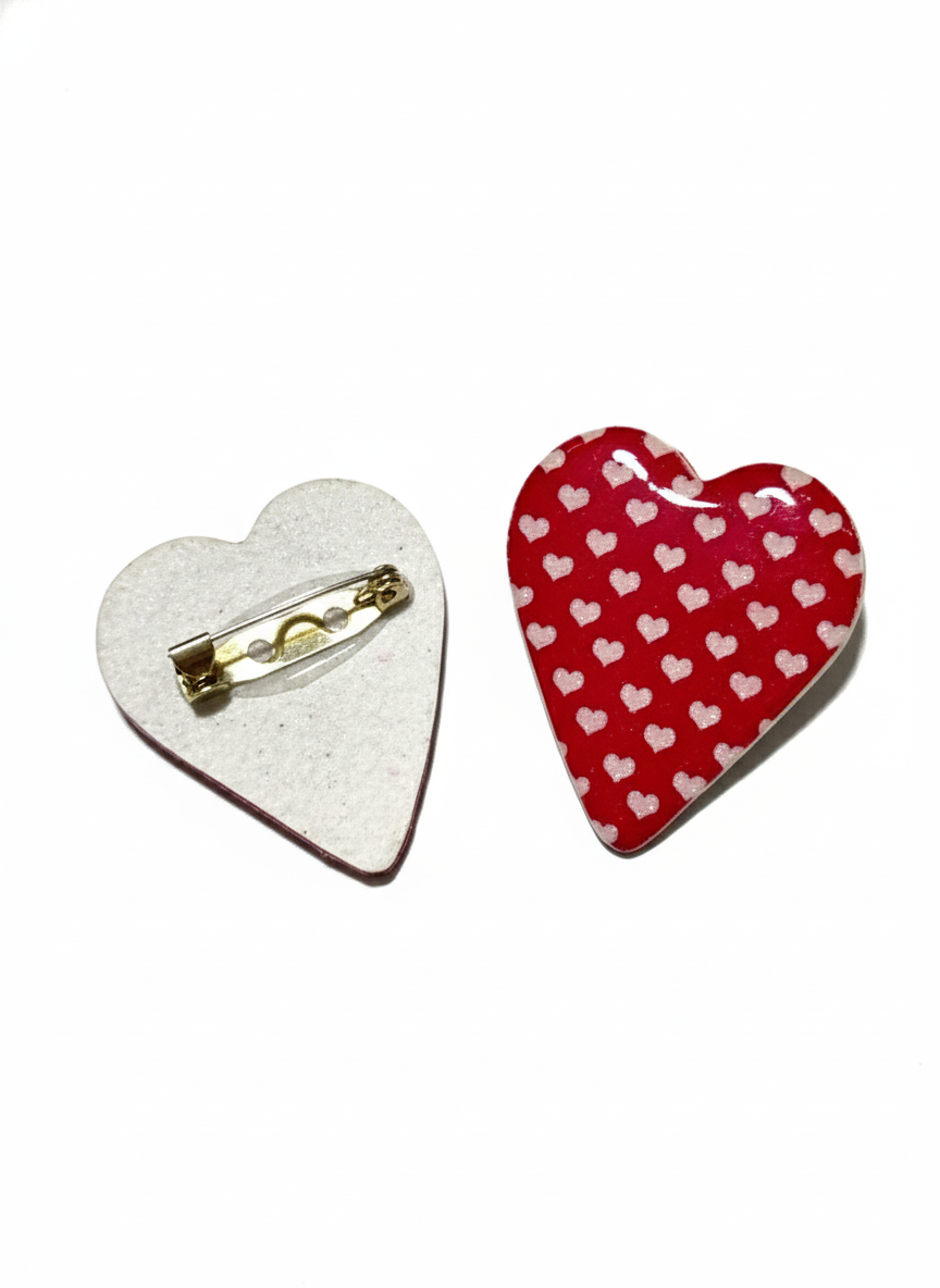 Broche corazón