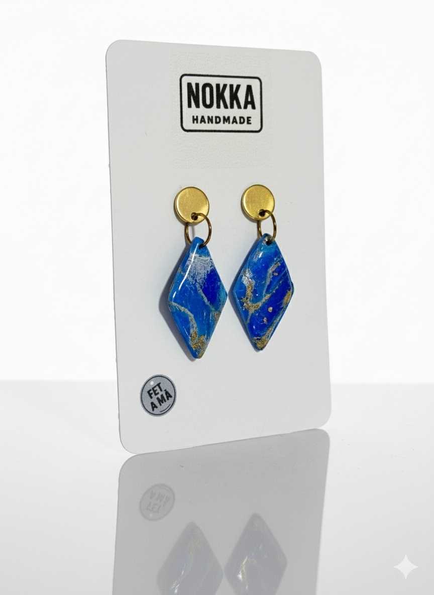 Pendientes rombo colección CELESTE