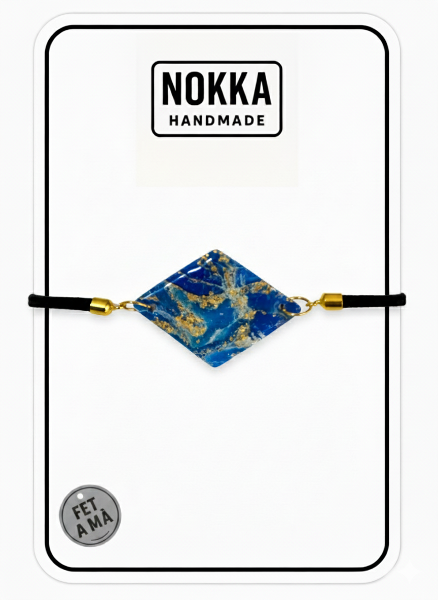 Pulsera rombo colecciòn CELESTE