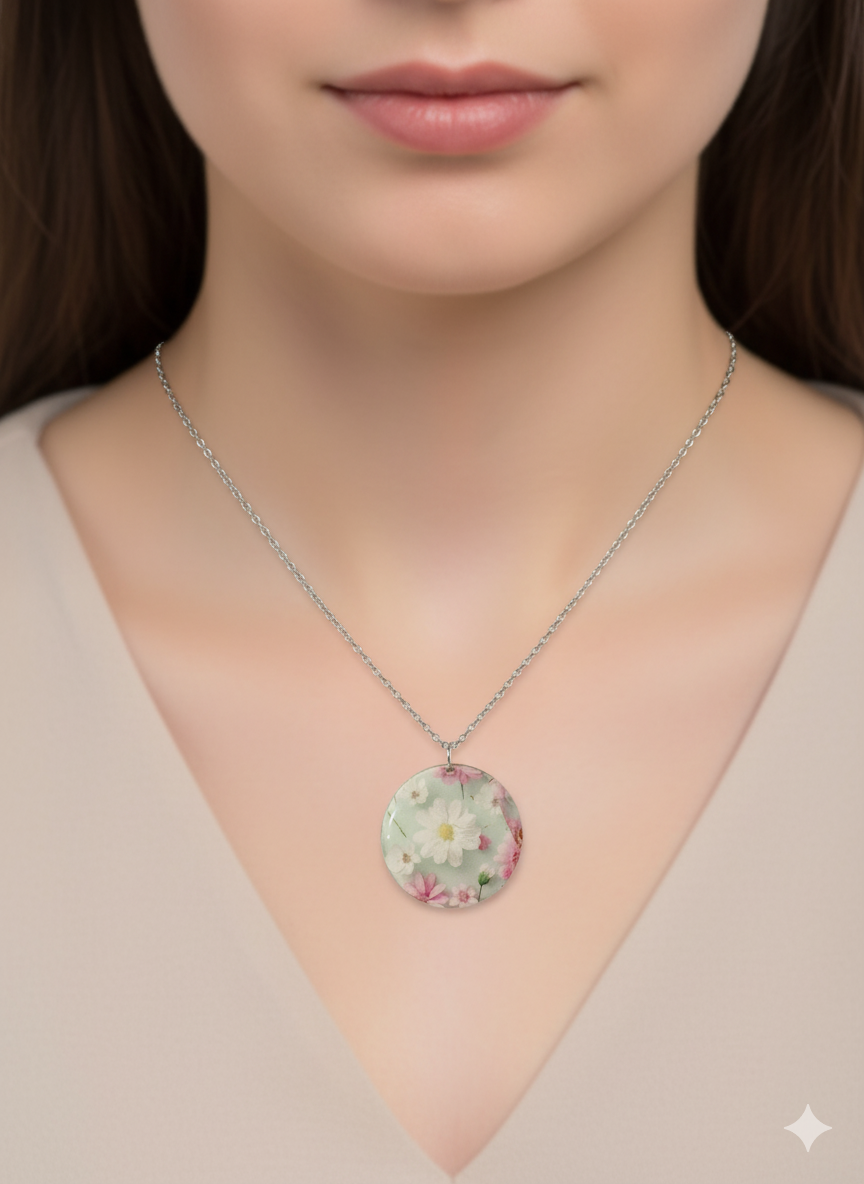 Colgante colección Floral circular