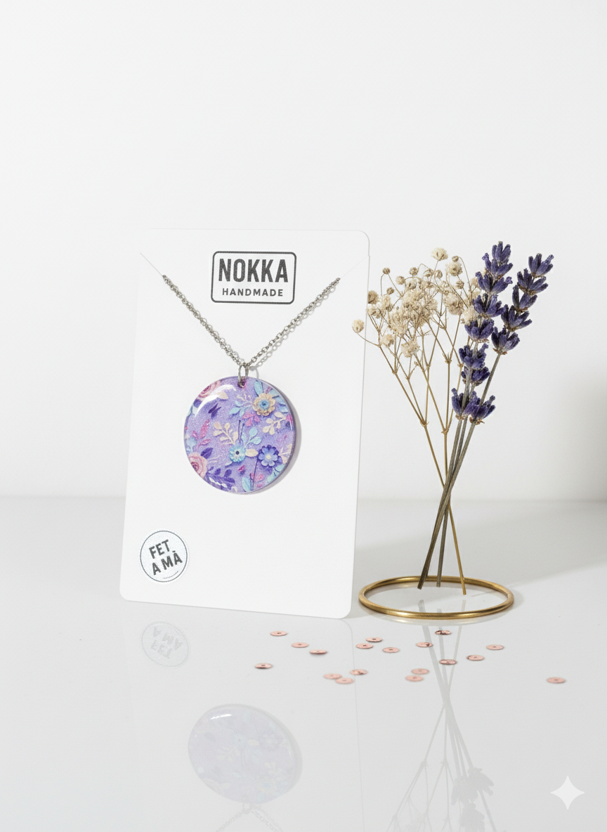 Colgante colección Floral circular