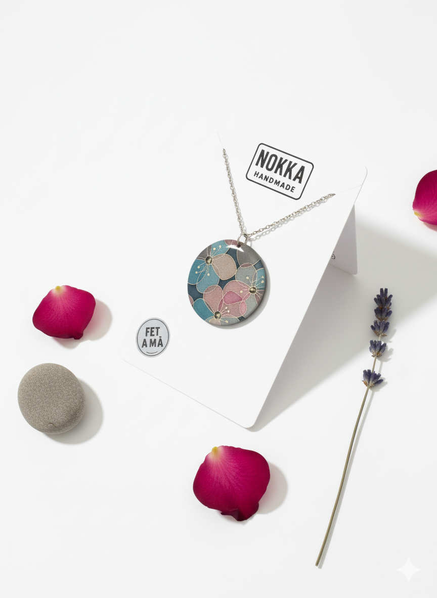 Colgante colección Floral circular