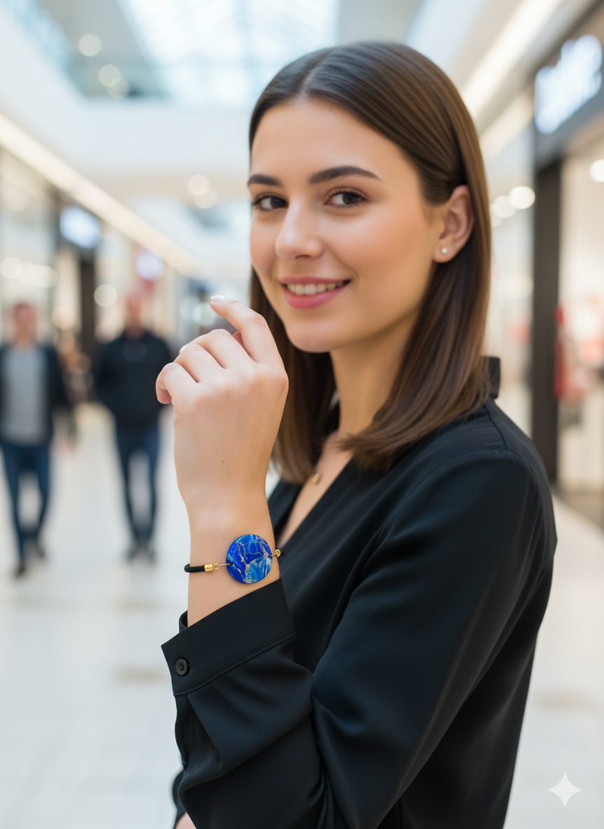 Pulsera circular colección CELESTE