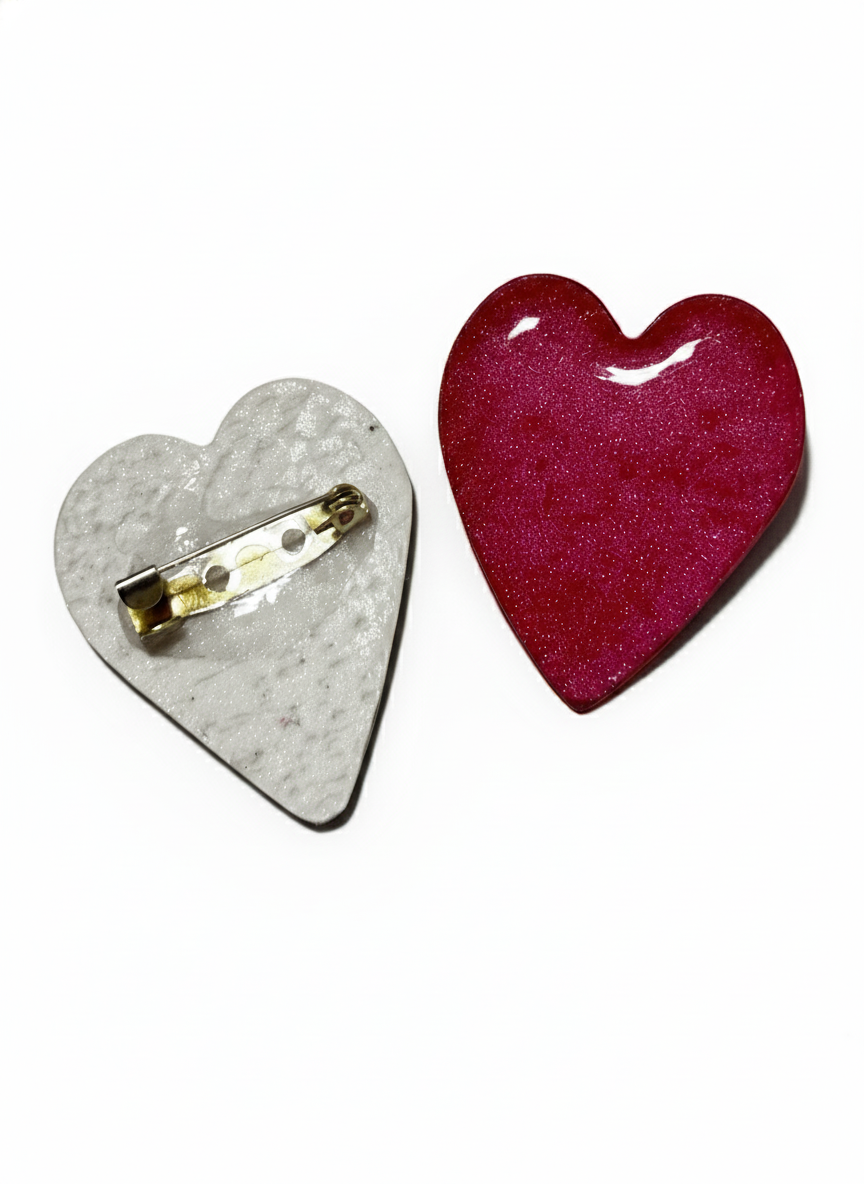 Broche corazón