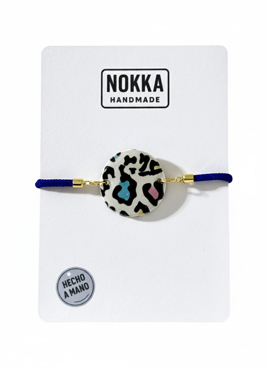 Pulsera circular animal print