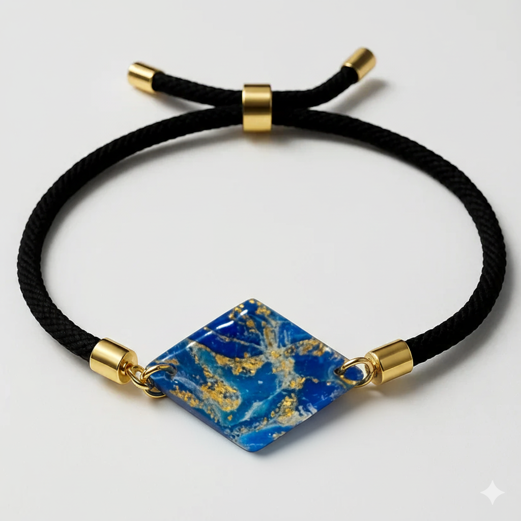 Pulsera rombo colecciòn CELESTE