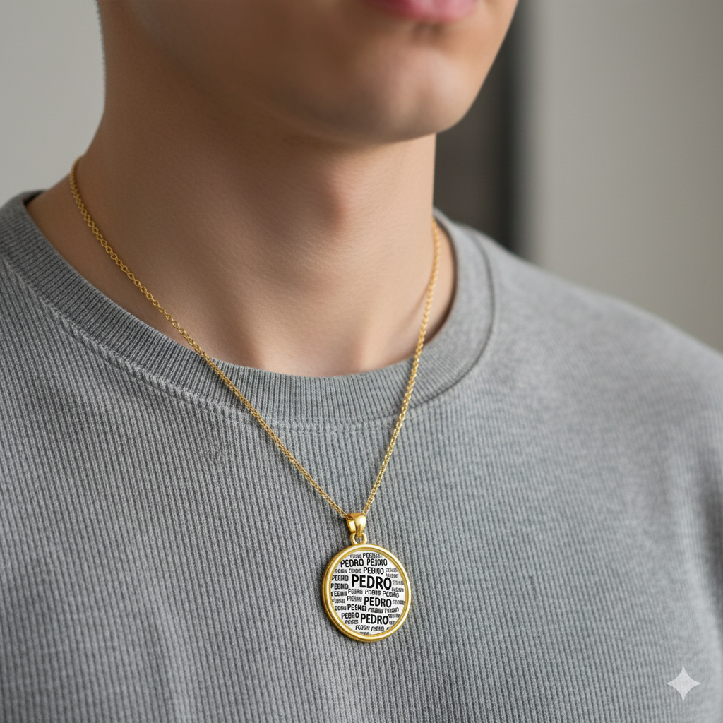 Colgante personalizado con nombre