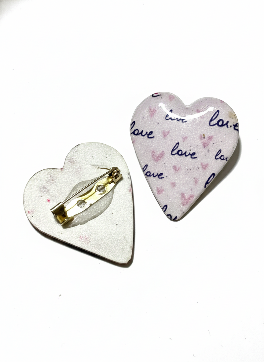 Broche corazón