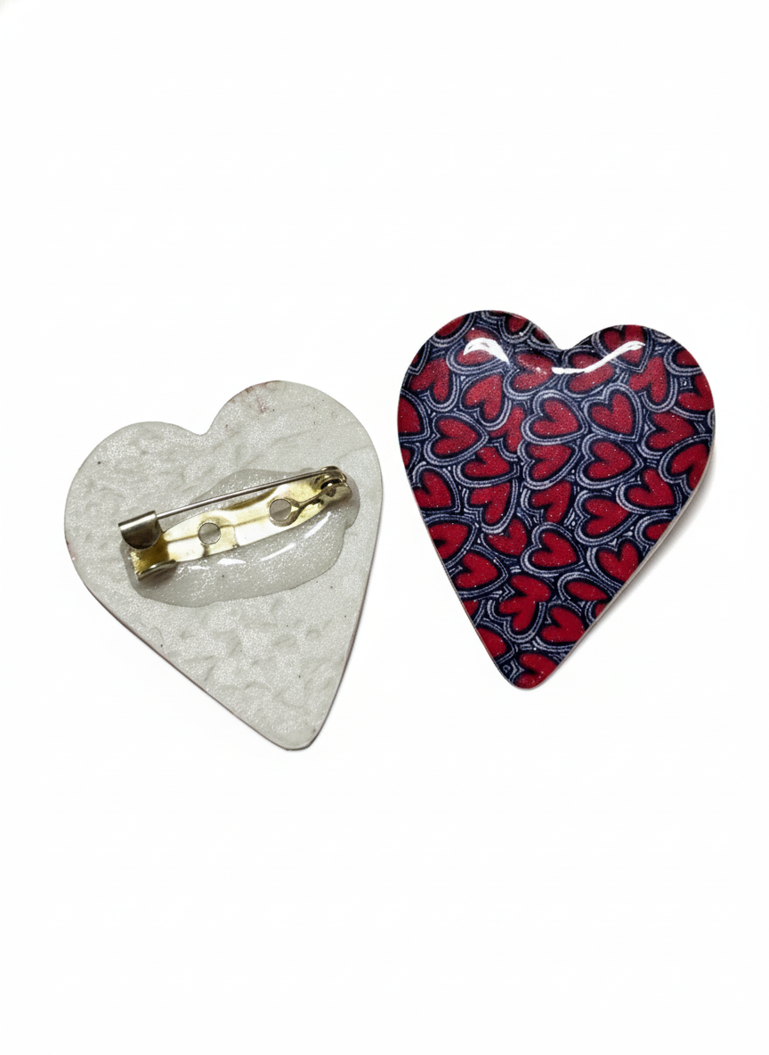 Broche corazón