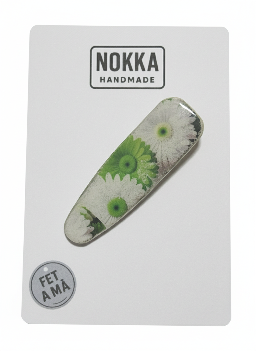 Pinza para el cabello floral