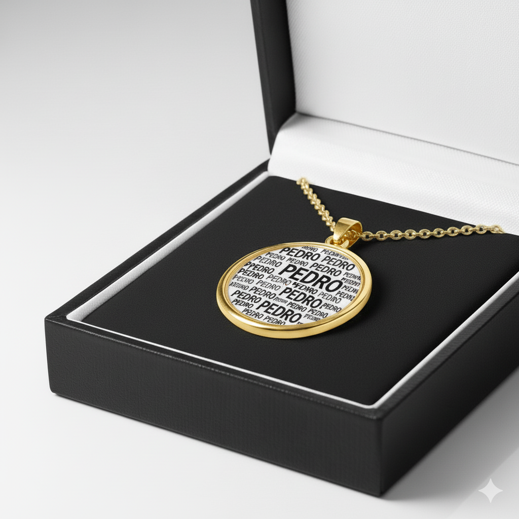 Colgante personalizado con nombre