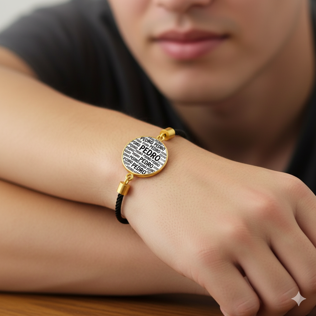 Pulsera personalizada con nombre