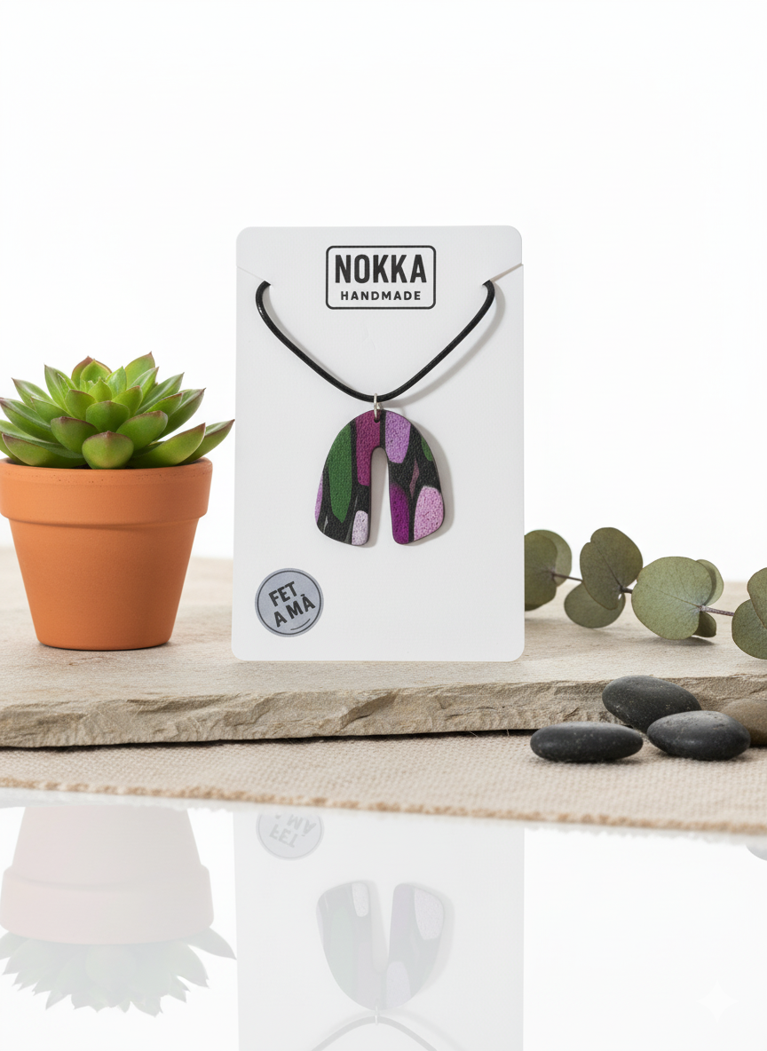 Colgante herradura multicolor