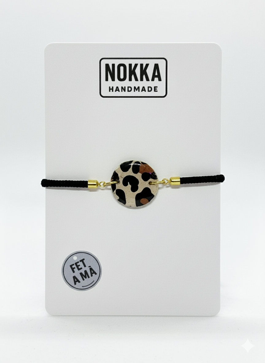 Pulsera circular animal print