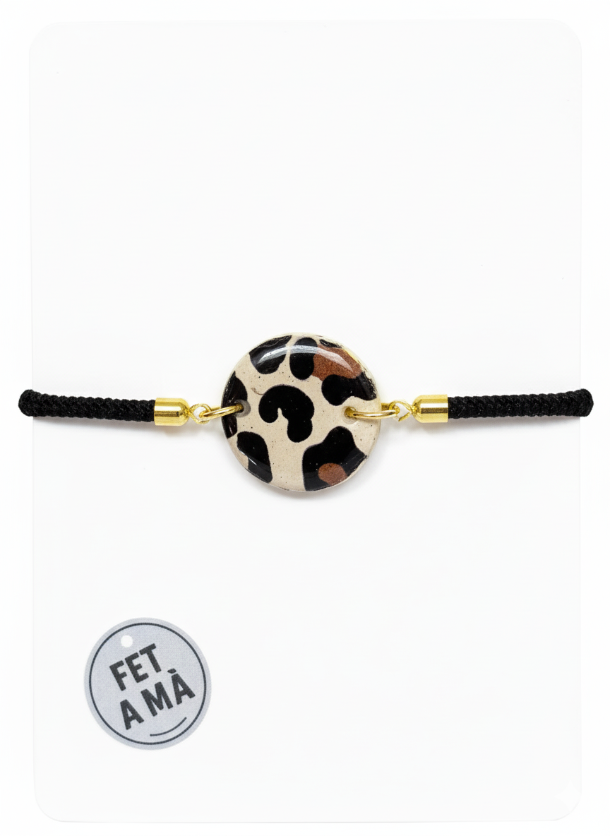 Pulsera circular animal print