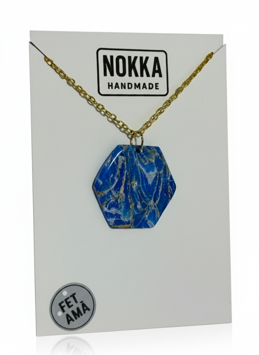 Colgante hexagonal colección CELESTE