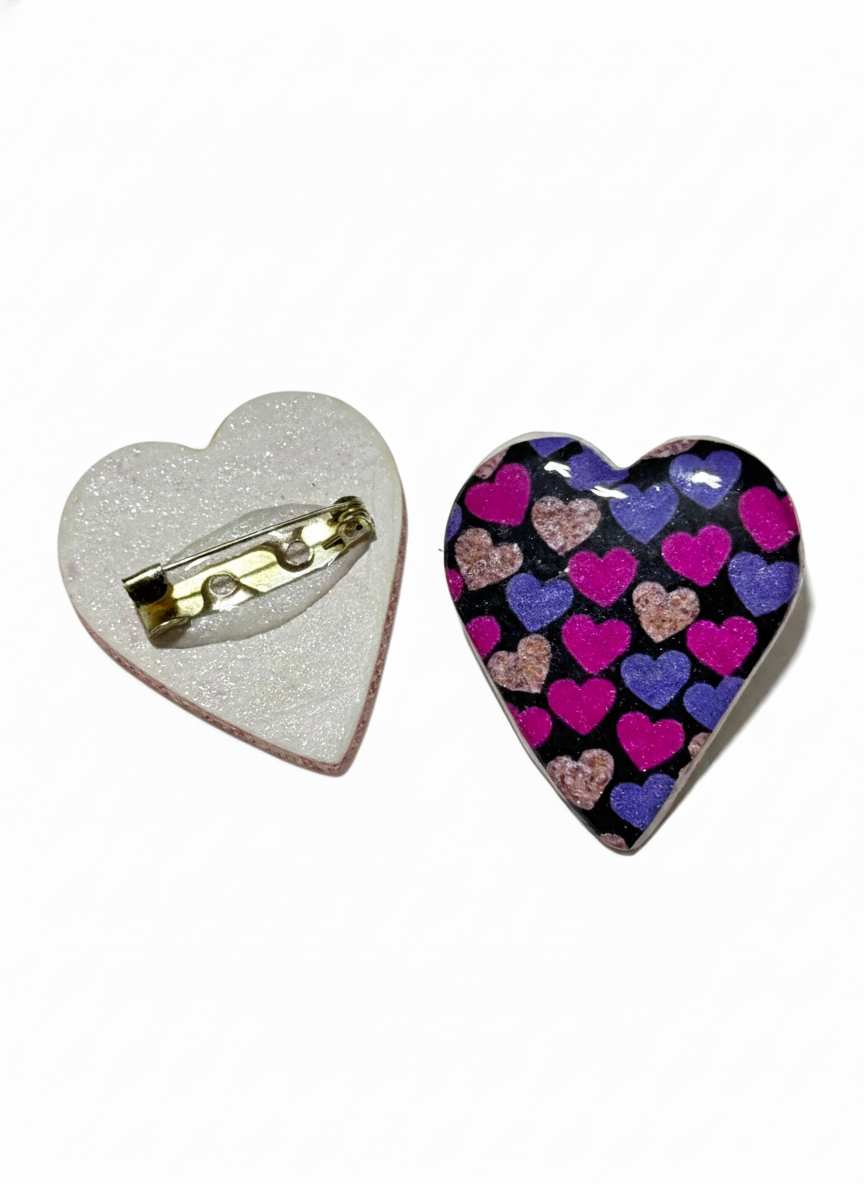 Broche corazón