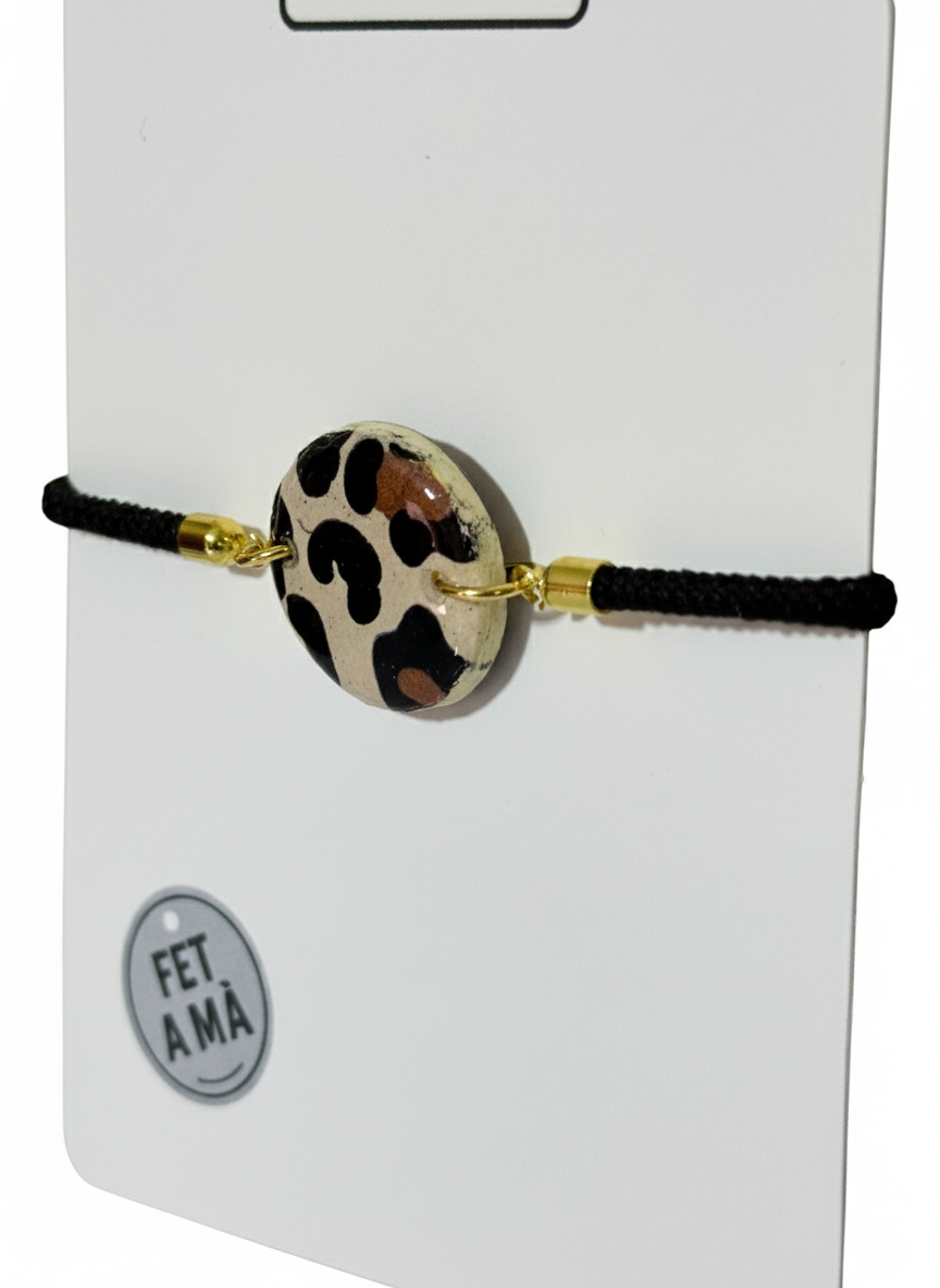 Pulsera circular animal print