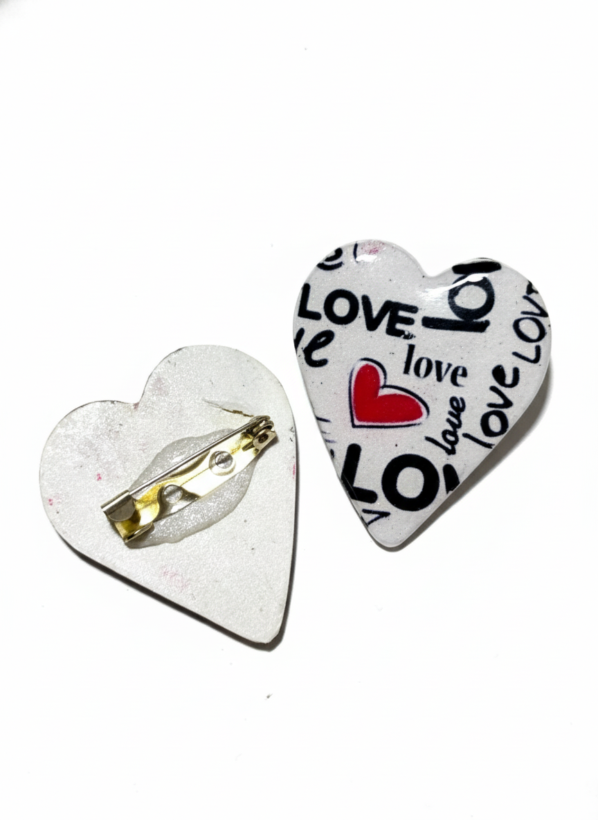 Broche corazón