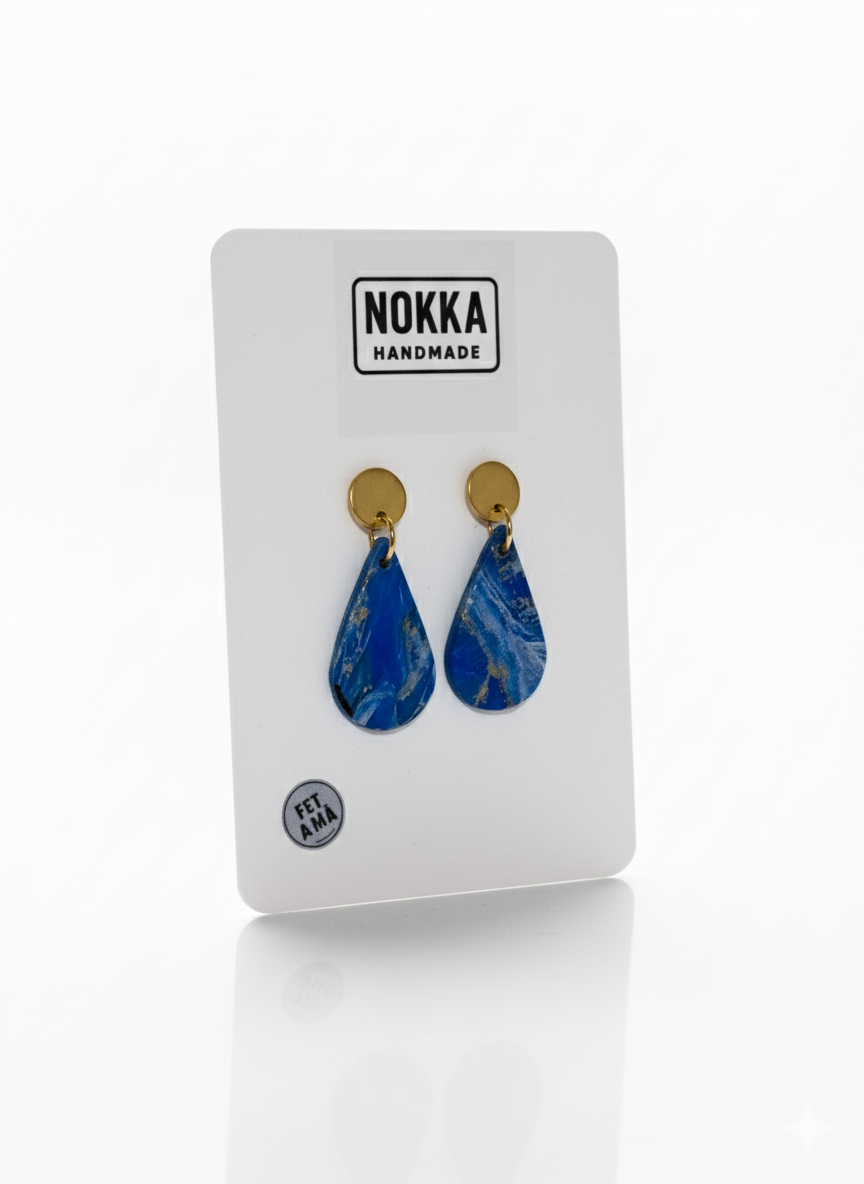 Pendientes lagrima colección CELESTE