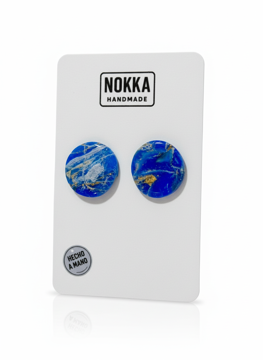 Pendientes botón colección CELESTE