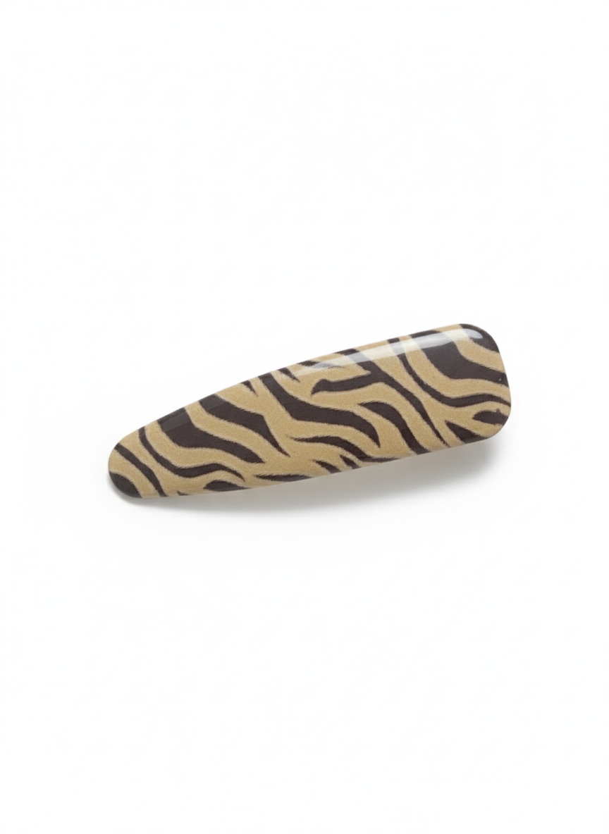 Pinza para el cabello animal  print