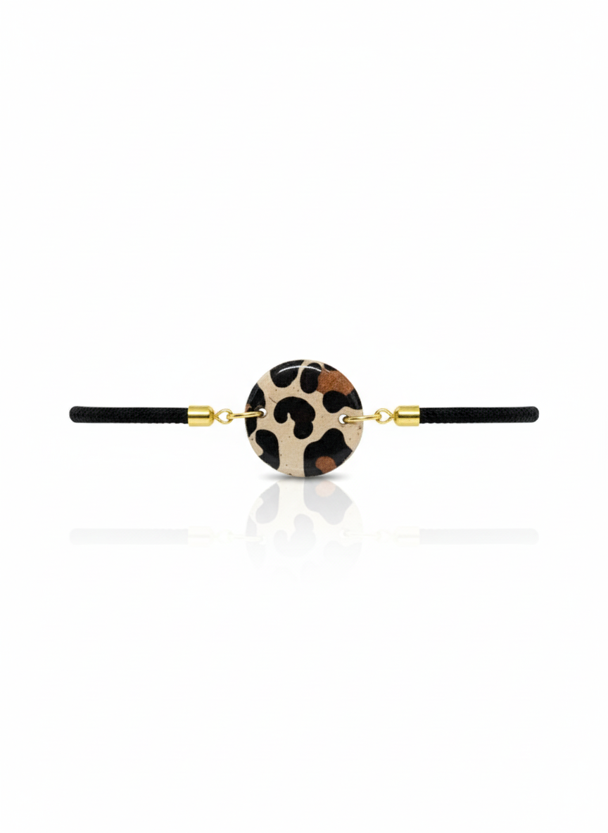 Pulsera circular animal print