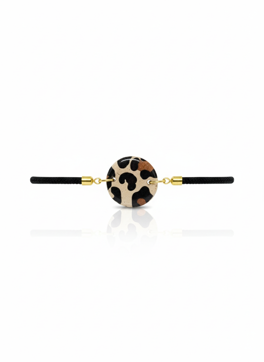 Pulsera circular animal print