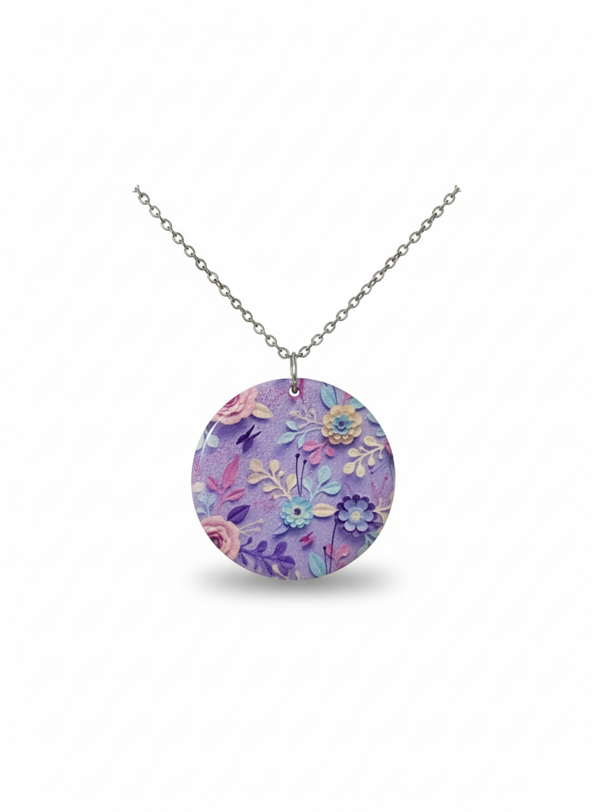 Colgante colección Floral circular