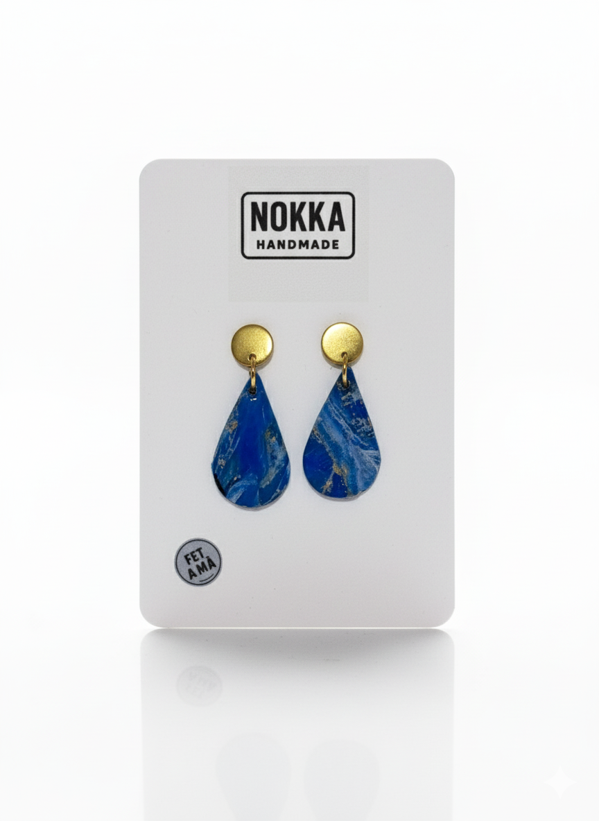 Pendientes lagrima colección CELESTE