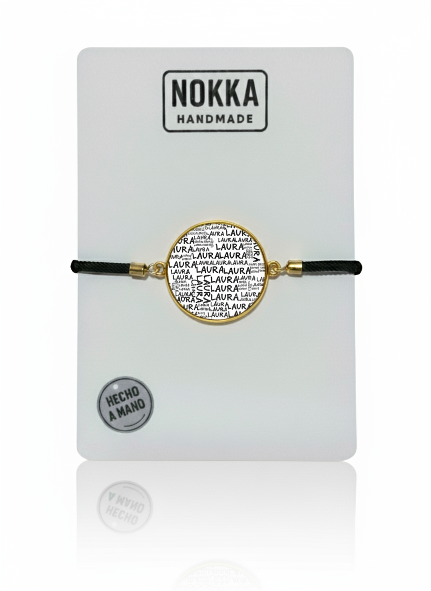 Pulsera personalizada con nombre