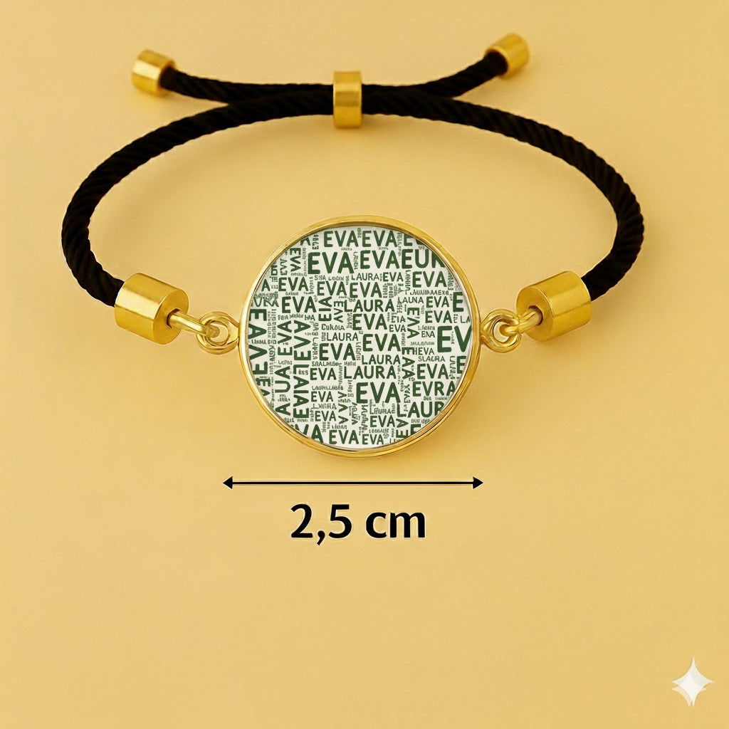 Pulsera personalizada con nombre
