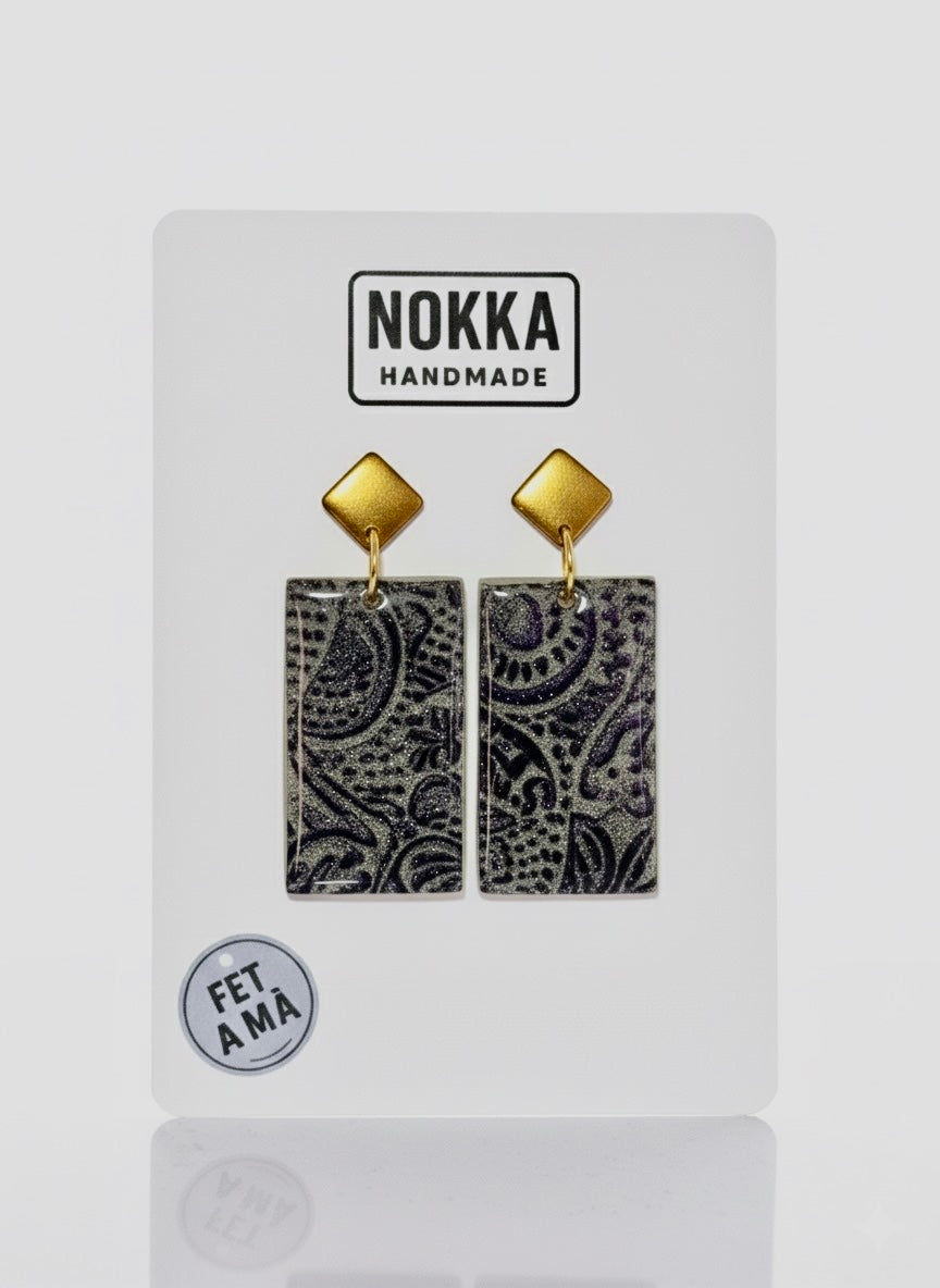 Pendientes mosaico Barcelona