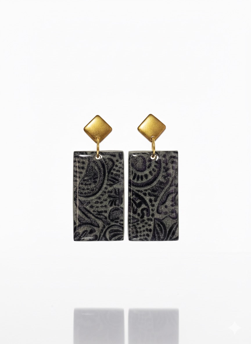 Pendientes mosaico Barcelona