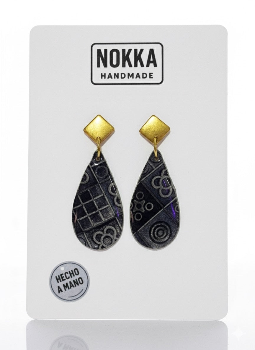 Pendientes mosaico Barcelona