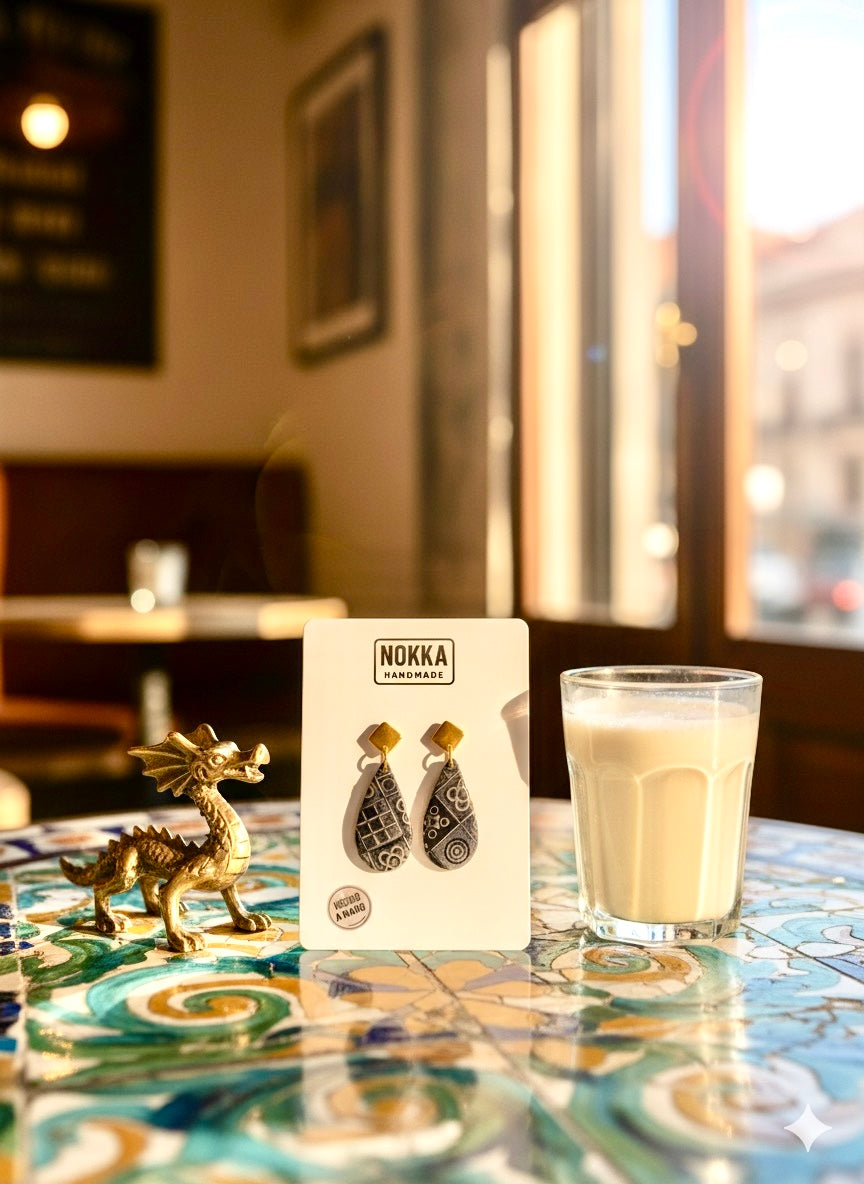 Pendientes mosaico Barcelona